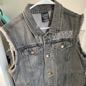 Misfits Denim Vest